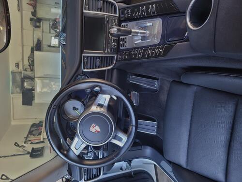 Porsche Panamera interior shot 2