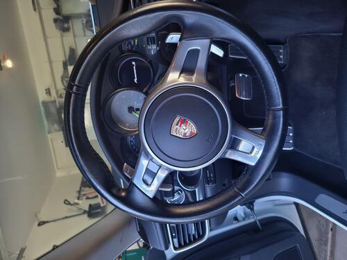 Porsche Panamera interior shot 3